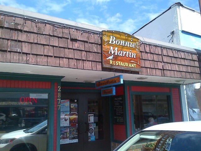 The Bonnie Martin storefront on Mill Street